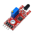 Flame Sensor Module with LM393 Comparator for Arduino, ESP32 & Raspberry Pi