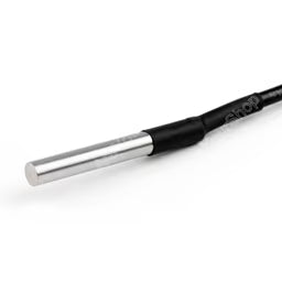 DS18B20 Waterproof Digital Temperature Sensor Probe 1 Meter (Black)