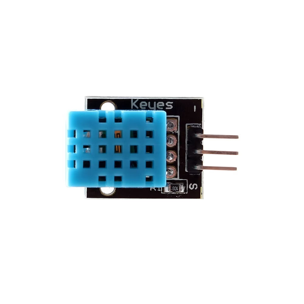 DHT11 Digital Temperature & Humidity Sensor Module for Arduino, ESP32 & Raspberry Pi